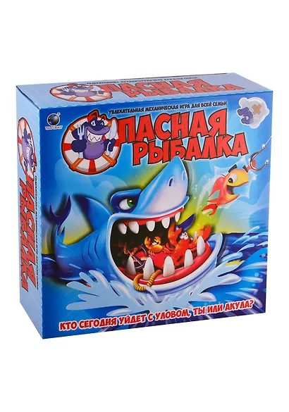 Настольная игра, Ловкость Опасная рыбалка - фото 1