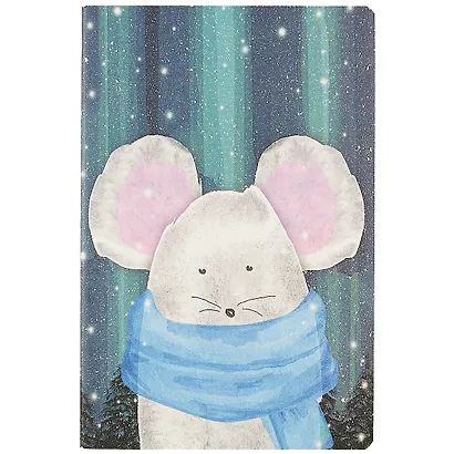 Тетрадь в линейку Kairui, Winter animals, 32 листа, в ассортименте - фото 1