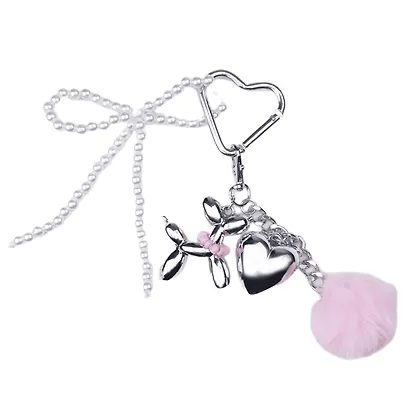 Брелок-обвес на сумку Собачка с сердцем (12-18031-202505-S96) - фото 1