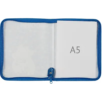 Папка для тетрадей А5 "Муми-тролли" 23*17,5*2,5, пластик, молния с трех сторон - фото 3