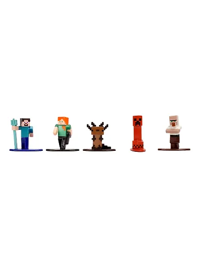Набор фигурок Nano Майнкрафт Minecraft wave 13 (4см) (18 шт) (36782) (ТоуR415) - фото 4