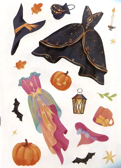 Ведьмочки: книжка с наклейками - фото 4