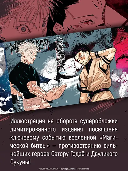 Магическая битва. Книга 13 (Том 25, 26) - Решающая битва в Синдзюку. На юг (лимитированное издание) (Jujutsu Kaisen). Манга - фото 6