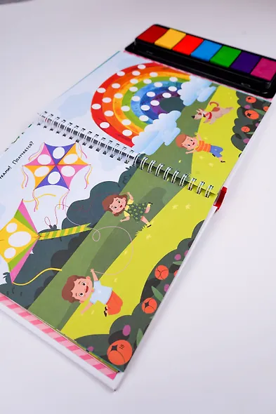 Жужа и Капа. Рисуем пальчиками. Раскраска с заданиями - фото 13