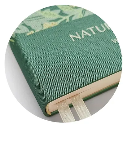 Ежедневник дат. 2026г 176л 140x200 мм "Poesy. Ветки" иск.кожа, мягк.переплет, тонир.блок, карман, 2 ляссе - фото 4