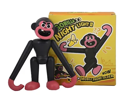 Мини-лампа LED Обезьянка (пластик) (16х12) (12-LIGHT-529) - фото 1