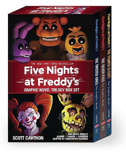 Five Nights at Freddys. Graphic Novel Trilogy Box Set (комплект из 3-х книг) - фото 1