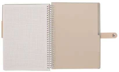 Тетрадь "ECO" B5, 80 листов в клетку, на спирали, на кнопке, Schiller - фото 8