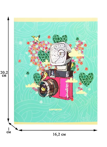 Тетрадь в клетку Listoff, Life Style, 96 листов, в ассортименте - фото 2