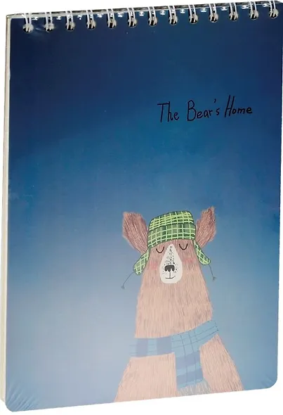 Скетчбук «The bear's home», 100 листов, А5 - фото 4