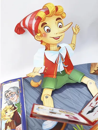 Золотая коллекция сказок. Золотой ключик или приключения Буратино - фото 2