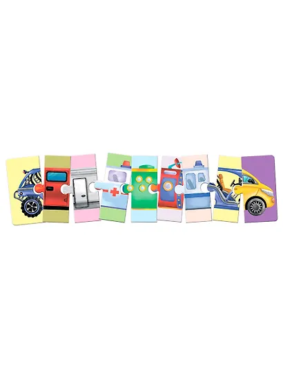 Автопутаница. Собираем картинки, слоги и слова - фото 6