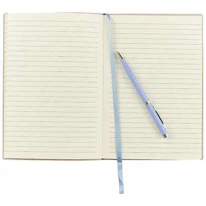 Книга для записей «Butterfly», голубая, 80 листов, А5 - фото 3