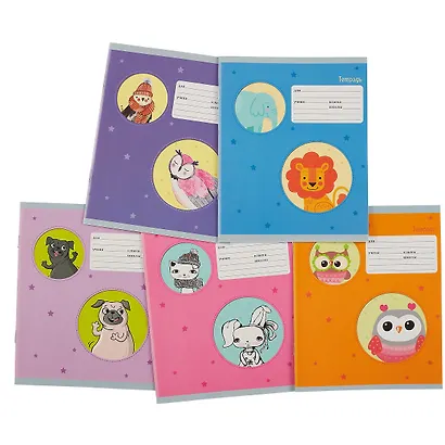 Тетрадь в линейку Unnika, "Лучшие друзья", 12 листов, в ассортименте - фото 7