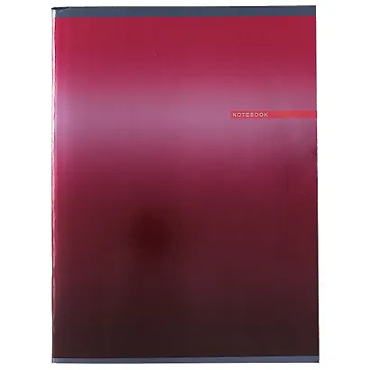 Тетрадь в клетку Listoff, "Градиент", А4, 80 листов, в ассортименте - фото 1