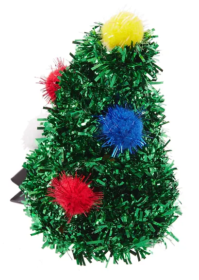 Заколка новогодняя Ёлочка (текстиль) (12-6142-HNY18) - фото 3