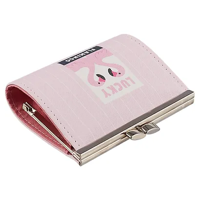 Кошелек с застежкой Фламинго(PU)(10х9) - фото 2