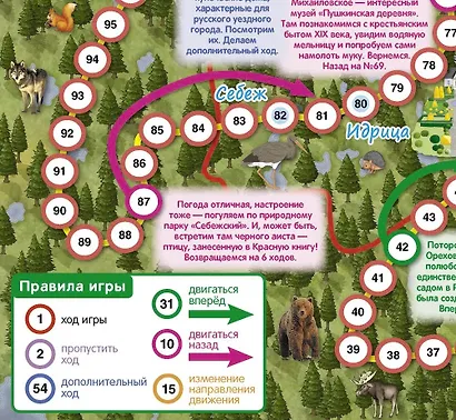 Псковская область. Большое путешествие. Настольная игра - фото 4