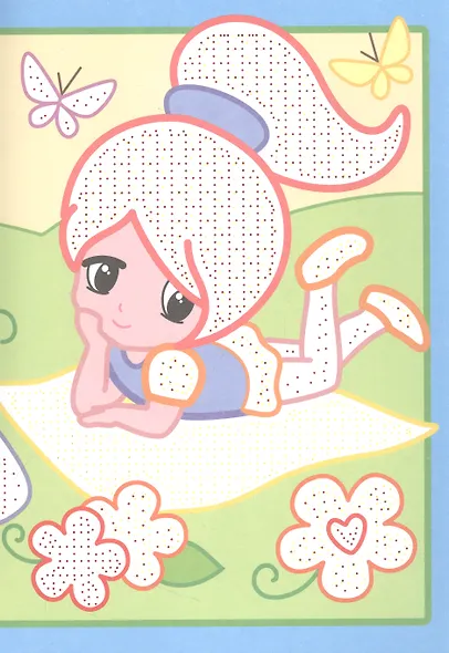 Раскраска "Рисуем водой. Любимые куклы" - фото 3