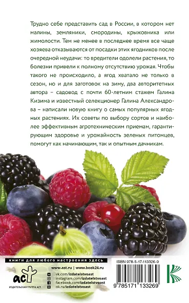 Ягоды в саду. Земляника, смородина, малина, крыжовник, жимолость - фото 2