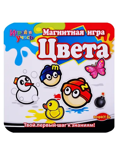 Настольная Магнитная игра, MACK&ZACK, Цвета - фото 1