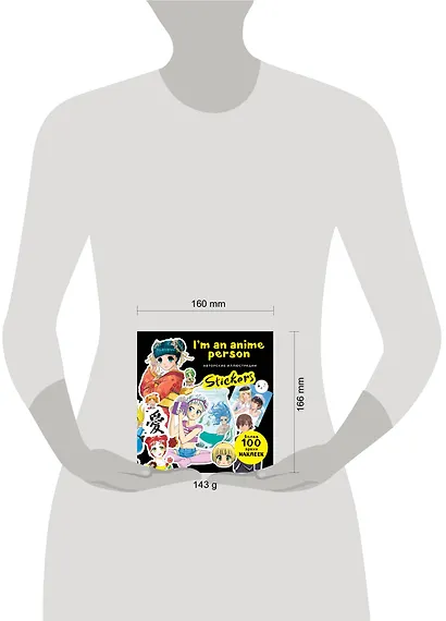 I'm an anime person. Stickers. Более 100 ярких наклеек! - фото 4