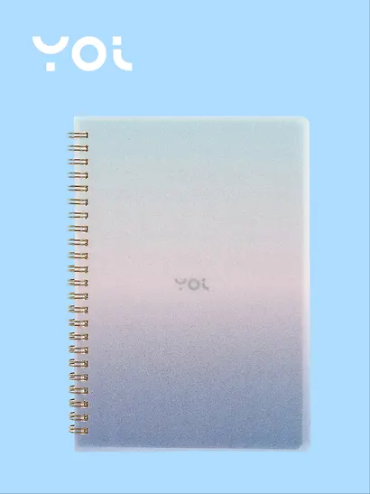 Тетрадь 80 листов в клетку "Sparkling" на спирали, в ассортименте, Yoi - фото 6