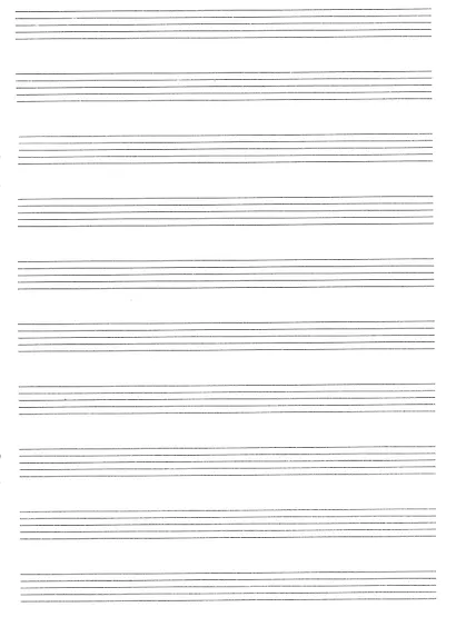 Тетрадь для нот Listoff, My music, А4, 24 листа - фото 2