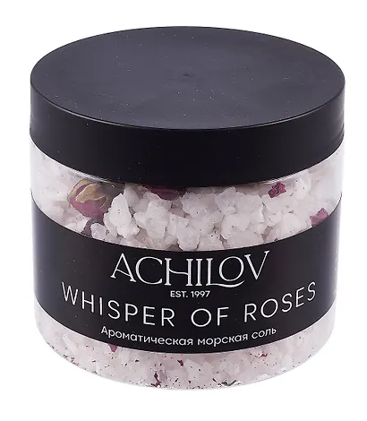 Морская соль с сухоцветами для ванны (Шёпот Роз) (400г) (с-400/ном3) - фото 1