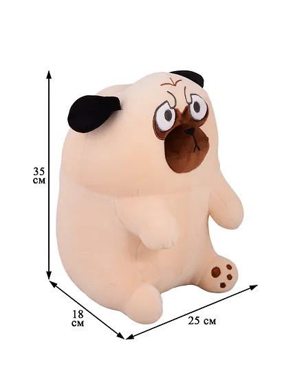 Мягкая игрушка, Мопс-толстяк (35х25) - фото 6