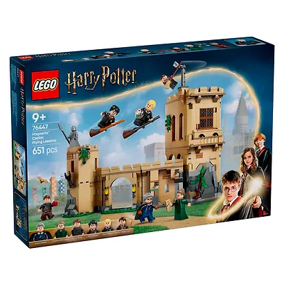 76447 Конструктор детский LEGO Harry Potter Замок Хогвартс - Уроки полетов, 651 деталей, возраст 9+ - фото 4