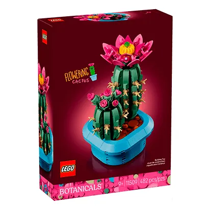11509 Конструктор LEGO Botanicals Цветущий кактус в горшке, 482 деталей, возраст 9+ - фото 2