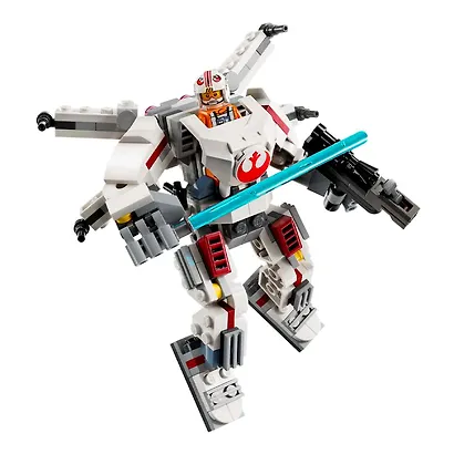 LEGO Star Wars: Боевой робот Люка Скайуокера X-Wing, 195 деталей (75390) - фото 6