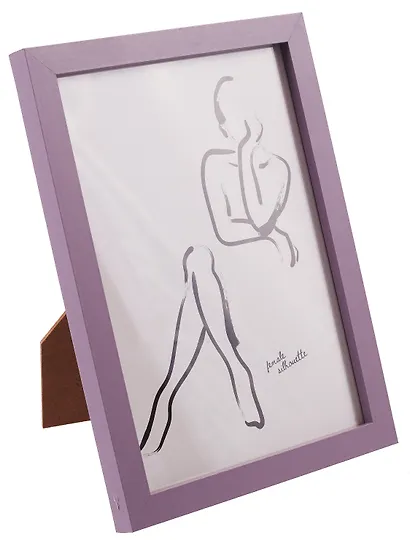 Фоторамка 13*18 "Силуэт" фиолетовое дерево - фото 4
