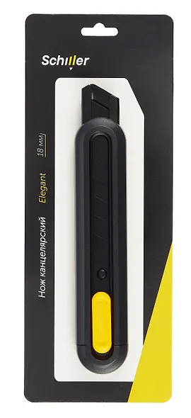 Нож канцелярский 18 мм "Elegant", Schiller - фото 4