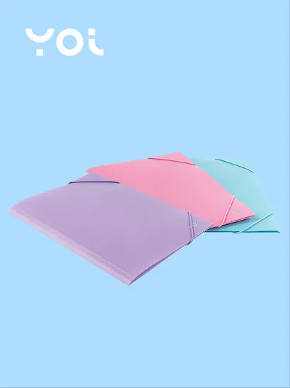 Папка на резинке А5 "Pastel" 0,5 мм, Yoi - фото 2