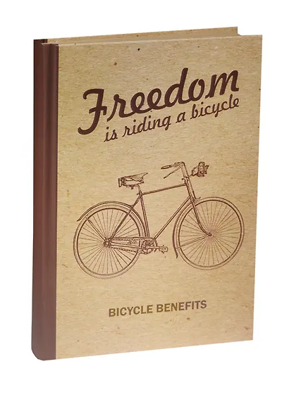 Блокнот "Freedom is riding a bicycle" - фото 2