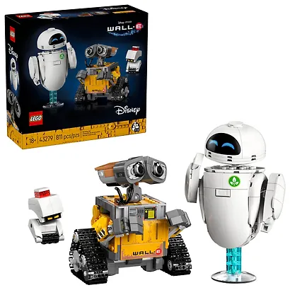 43279 Конструктор LEGO Disney Валл-И и Ева, 811 деталей, возраст 18+ - фото 1