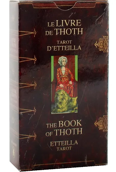 The Book of Thoth Таро Гранд Эттейла 78 карт + инструкция (EX057) (коробка) - фото 2