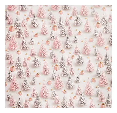 Бумага упаковочная 70*100см "Ёлки" НГ, мел., инд.уп. - фото 2