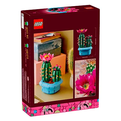 11509 Конструктор LEGO Botanicals Цветущий кактус в горшке, 482 деталей, возраст 9+ - фото 3