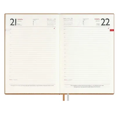 Еженедельник датированный 2026 год, А5, 176 листов "Джут", бежевый - фото 11