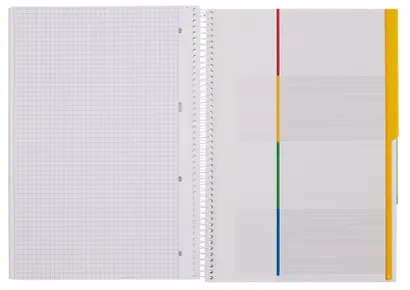 Тетрадь А4 120л кл. "Парящие лепестки" 7БЦ, спираль, ламинация soft touch - фото 4