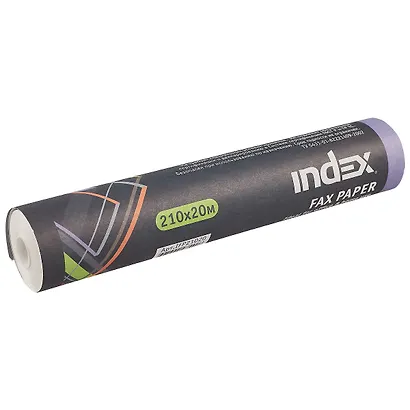 Бумага для факса, 21 см х 20 м, Index - фото 1