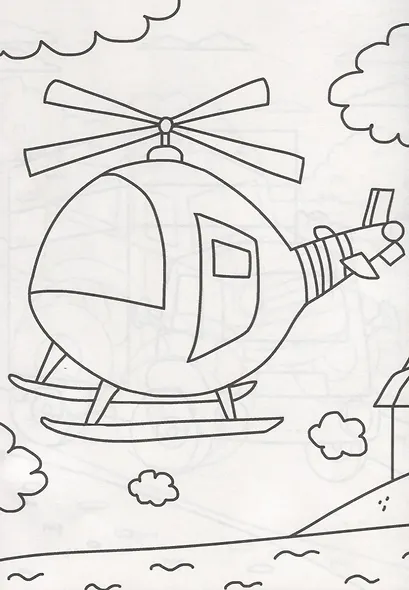 РАСКРАСКА А4 эконом. ТРАНСПОРТ - фото 4