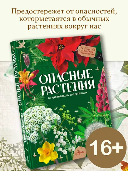 Опасные растения. От ядовитых до аллергенных - фото 3