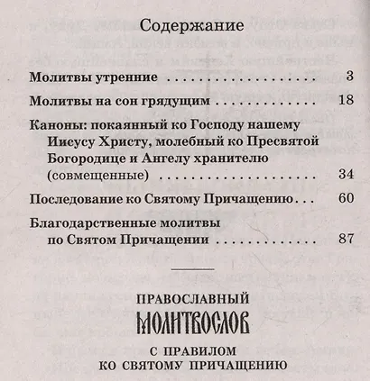 Православный молитвослов с правилом ко Святому Причащению - фото 2