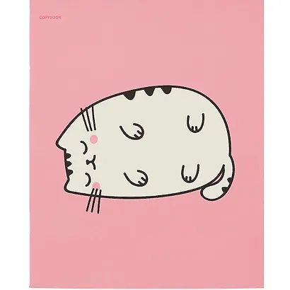 Тетрадь в клетку Unnika, "Славный кот", 48 листов, в ассортименте - фото 6