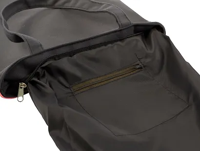 Сумка-шоппер на молнии Япония Журавль на волнах (38х35) (текстиль, флис) Bookvalno - фото 6