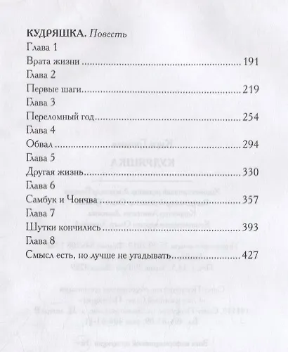 Кудряшка. Повести - фото 4